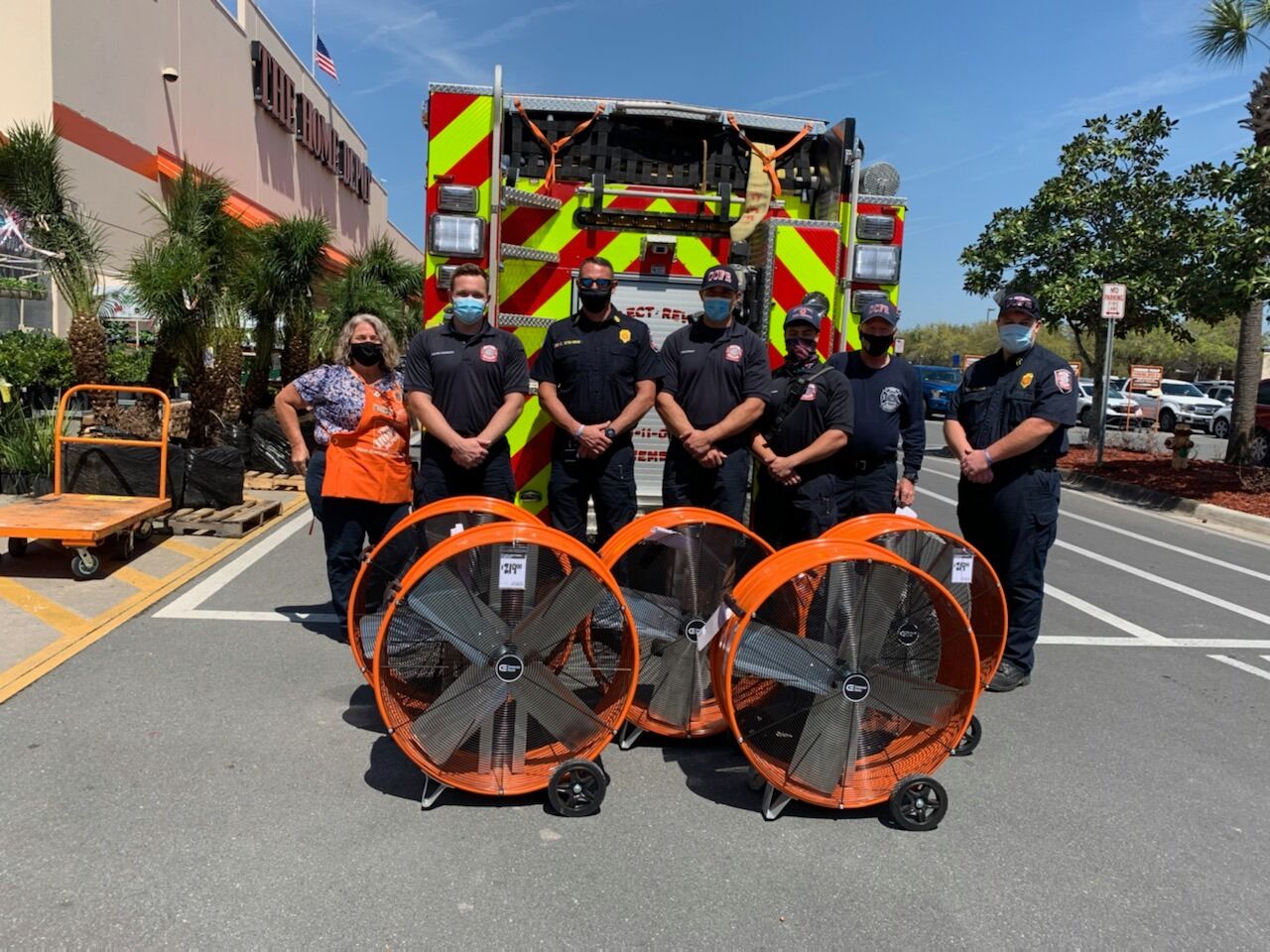 Home Depot donates to CCFR